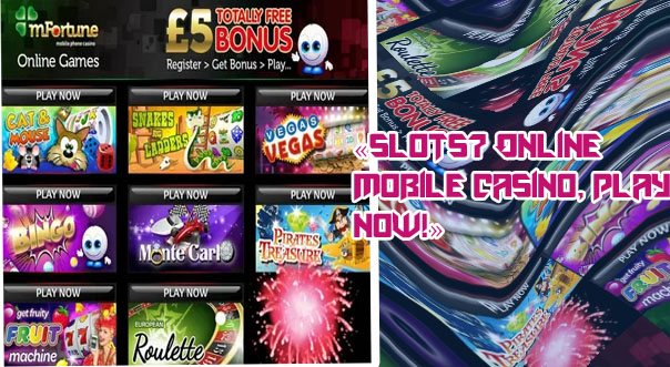Online mobile slots no deposit bonus