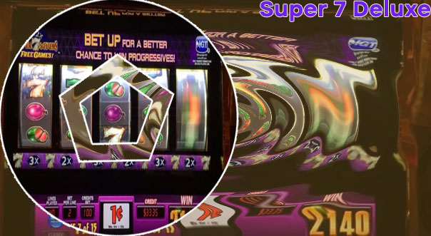 Super sevens slot machine