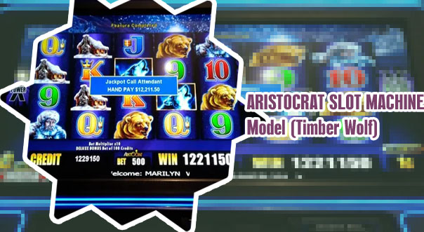 Timber wolf slot machine