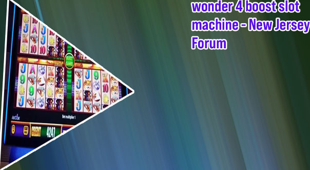 Wonder 4 slot machine
